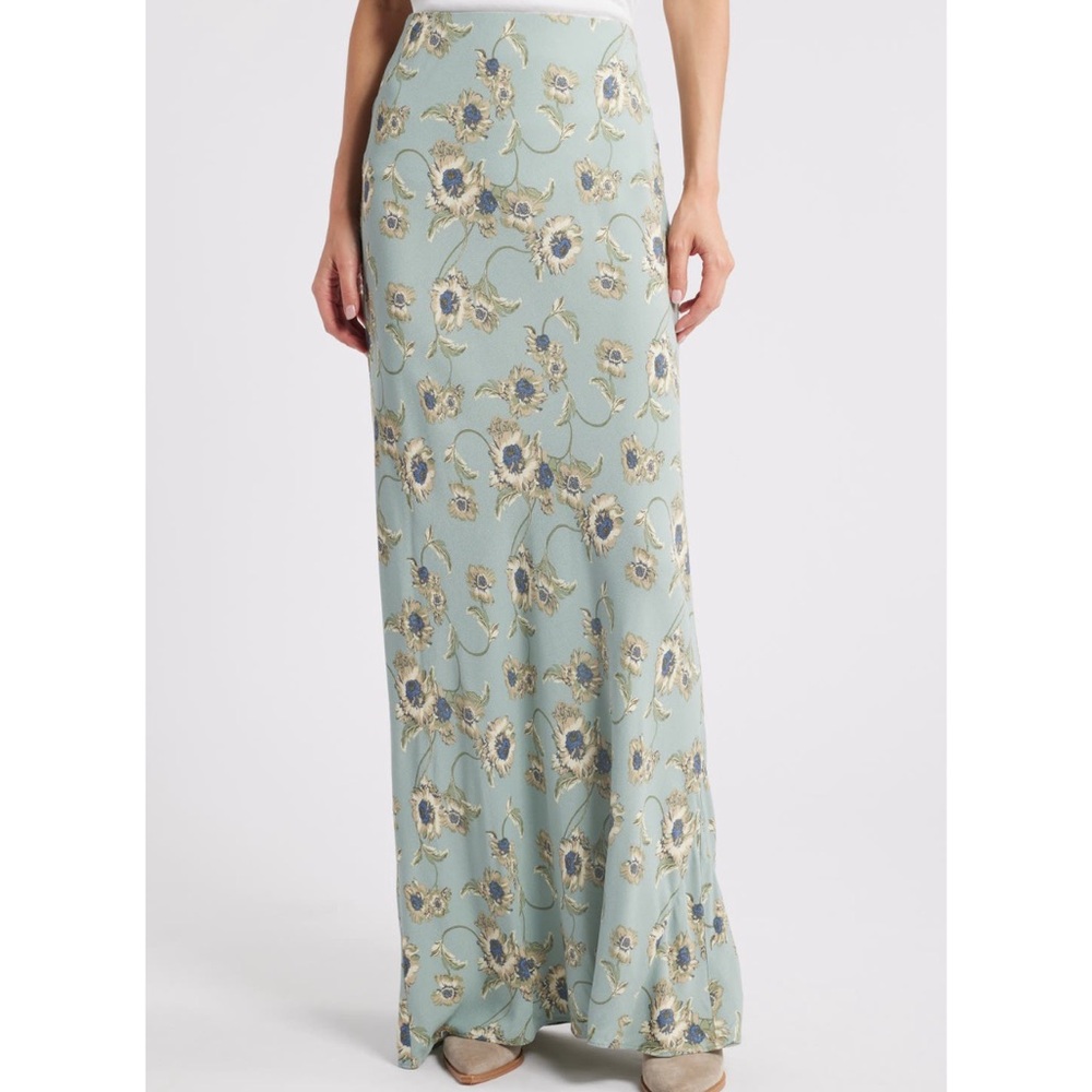Floral Maxi Skirt